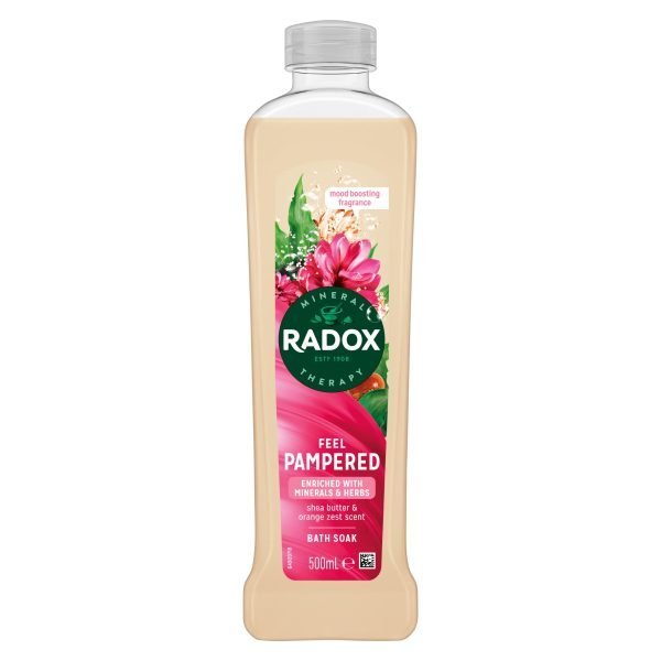 Radox 500ml Bath Soak Shea Butter And Ginger Scent