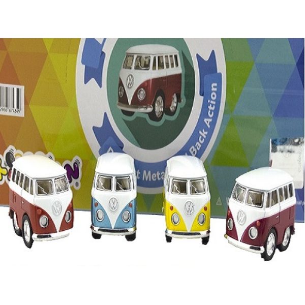Volkswagen Mini Van Die-Cast Pull Back Car 5cm