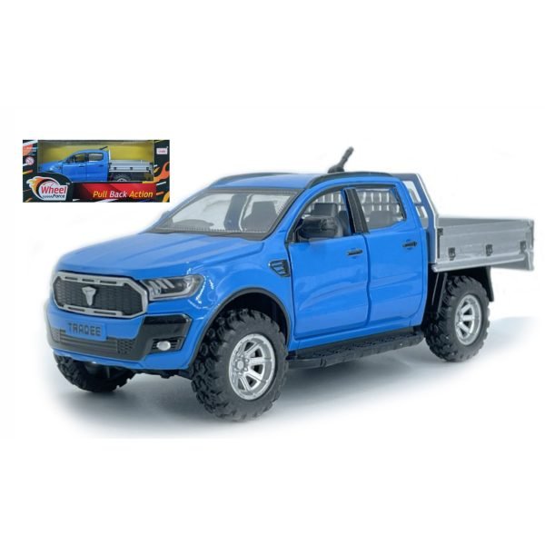 Tradie Pull Back Ute – Blue 1:32