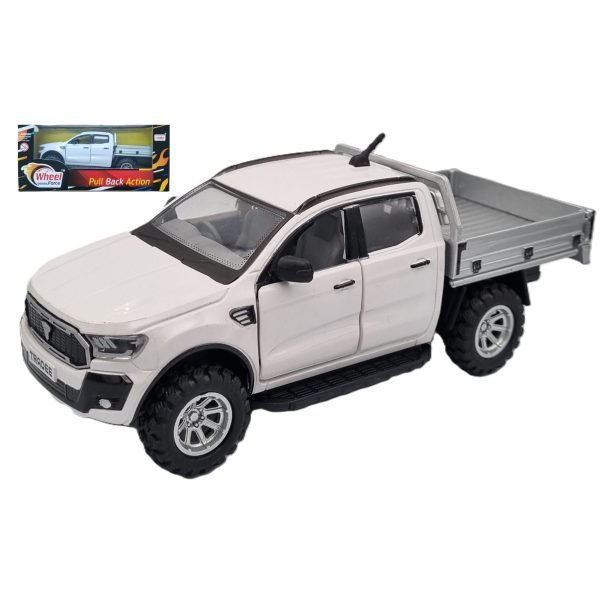Tradie Pull Back Ute – White 1:32