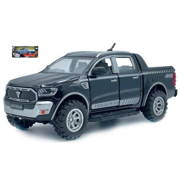 Trailblaster Pull Back Ute – Black 1:32
