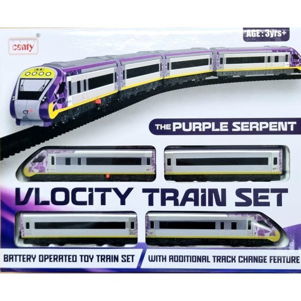 VLocity Train Set – The Purple Serpent