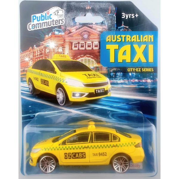 Australian Taxi Die-Cast Car 1:54