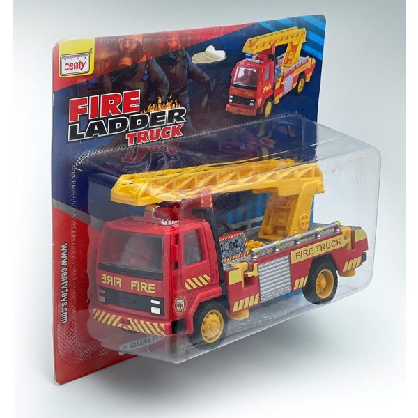 Fire Truck Pull Back Vehicle