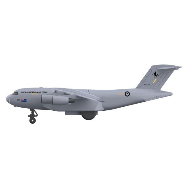 RAAF C-17 Globemaster Die-Cast Pull Back Aircraft