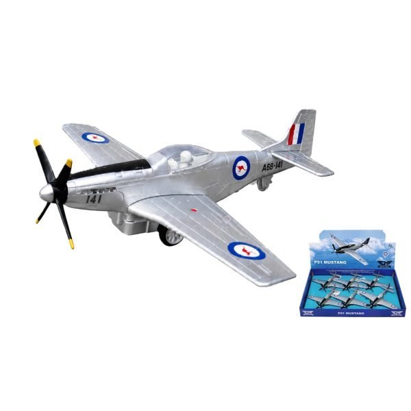 RAAF P-51 Mustang Die-Cast Fighter Plane 1:72