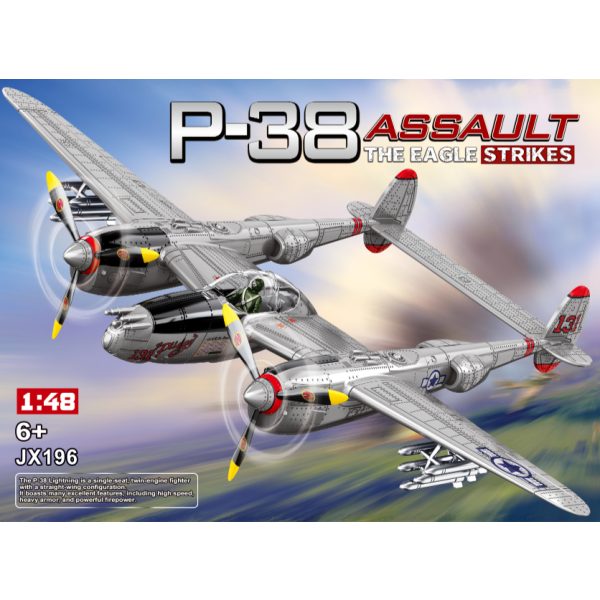 P-38 Lightning Quick-Build Model Kit 1:48