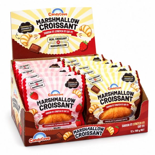CandyCove Marshmallow Croissant 100g