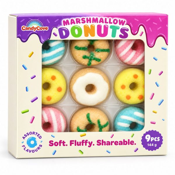 CandyCove Marshmallow Donuts 148g