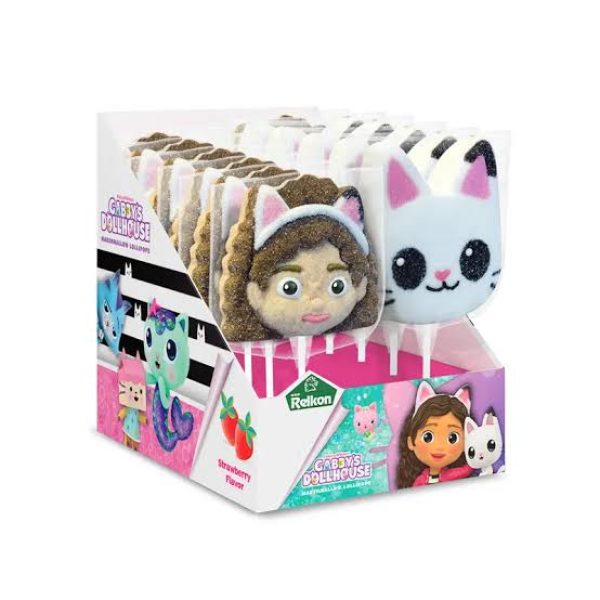 Relkon Gabby’s Dollhouse Marshmallow Pops 45g