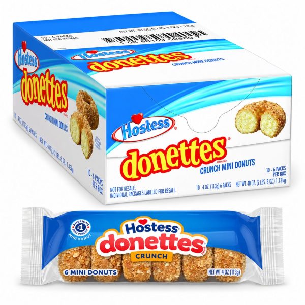 Hostess Donettes Crunch Mini Donuts 113g