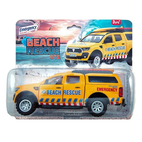 Surf Rescue Pull Back Ute 1:32