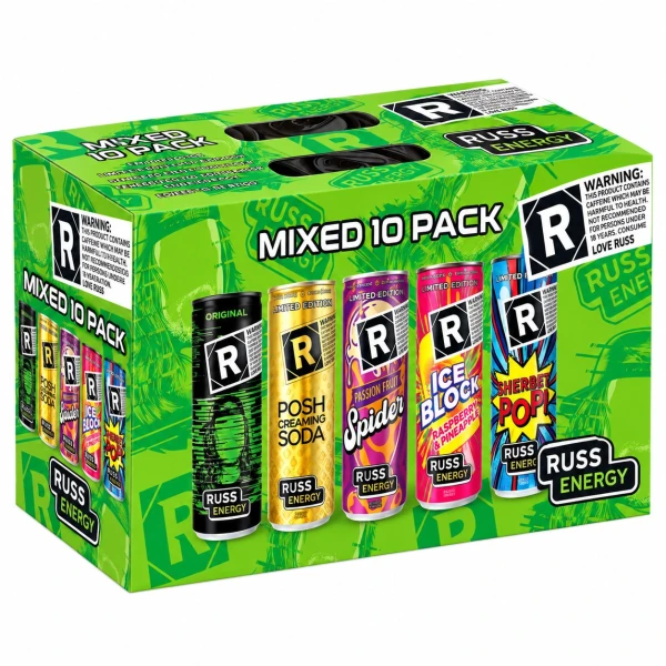 Russ Energy Mixed Pack 355ml