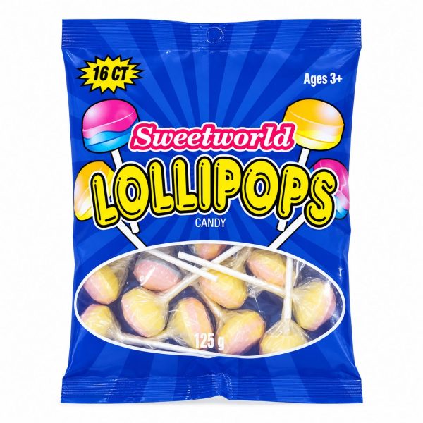 Sweetworld Lollipop 125g