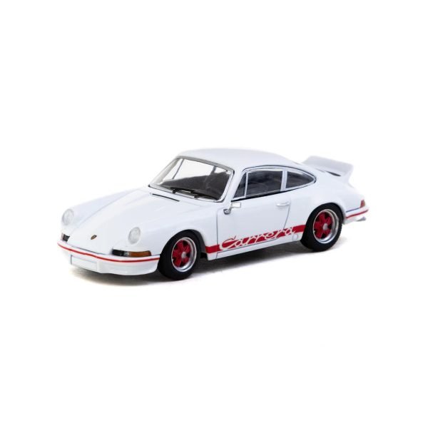 Mondo Motors Racing White Porsche Carrera 911 2,7 RS 1:43 Die Cast Car
