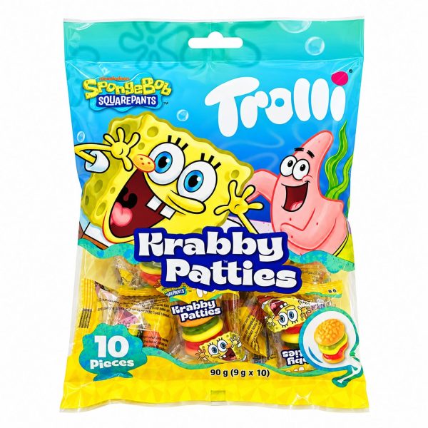 Trolli Spongebob Krabby Patties 90g