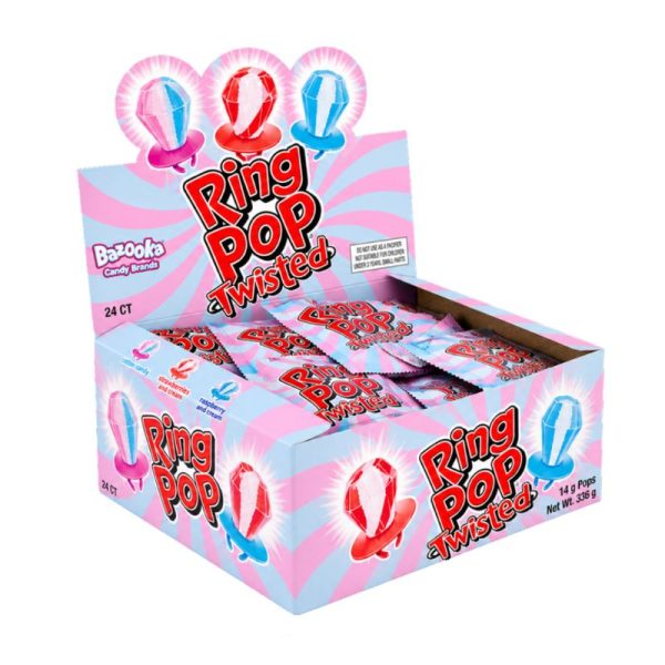 Bazooka Ring Pop Twisted 14g