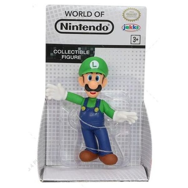 World of Nintendo Luigi Mini Collectable Figurine