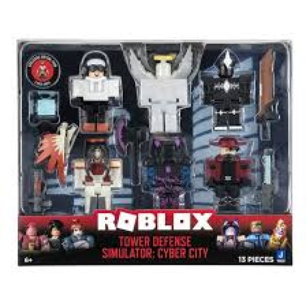 Roblox Figure Multipack Tower Defense Simulator: Cyber City 13pc