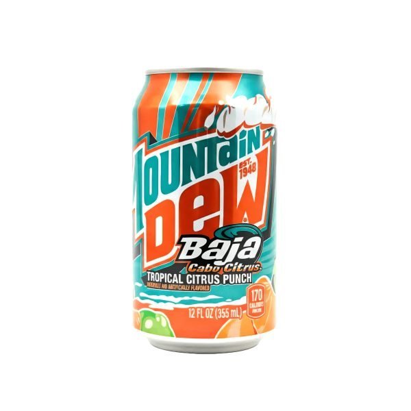 Mountain Dew Baja Cabo Citrus Punch 355ml