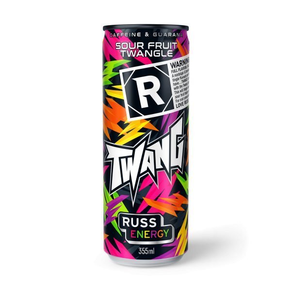 Russ Energy Twang Sour Fruit Twangle 355ml