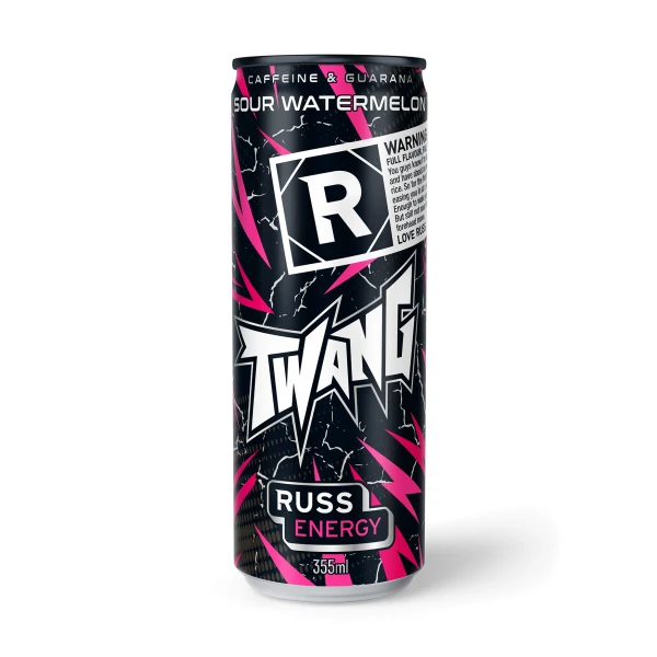 Russ Energy Twang Sour Watermelon 355ml
