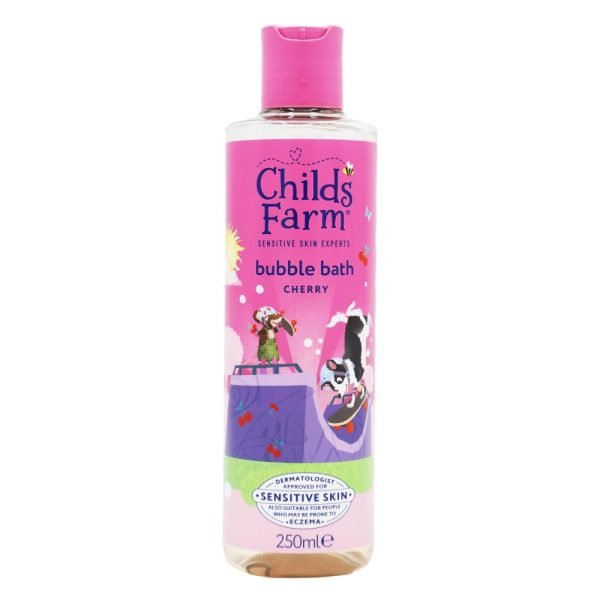Childs Farm 250ml Bubble Bath Sensitive Skin Experts Cherry